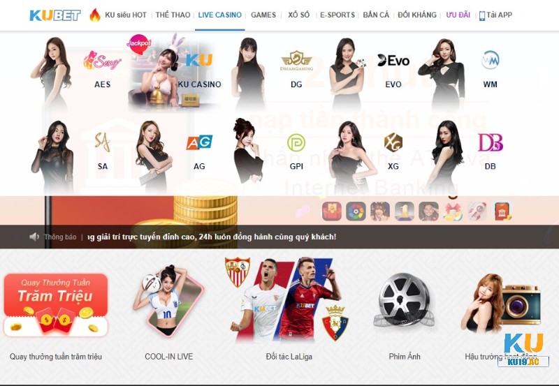 Các phần mềm được quảng cáo dự đoán KU Casino không chính xác